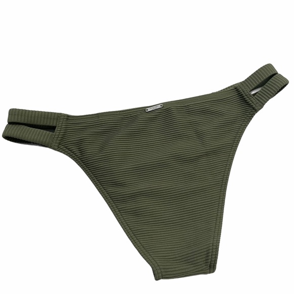 Abercrombie Olive Ribbed Bikini Bottom (SZ XS) - Picture 4 of 7